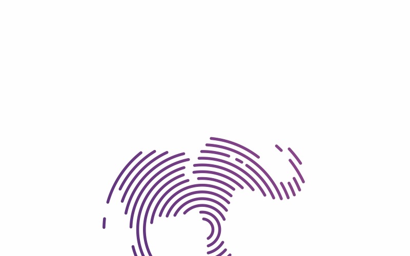 Slon - Logo šablona