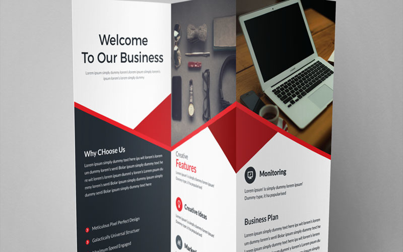 Download Фирменный стиль "The Corporate Trifold Brochure - Corporate Identity Template" / The Corporate Trifold Brochure - Corporate Identity Template - Фирменный стиль на тему графика abstract art artistic blue building computer corporate graph graphic green hi-quality id kit internet logo modern multimedia official photo play