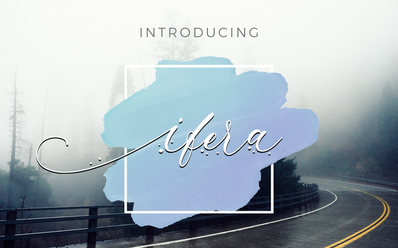 Ifera - písmo