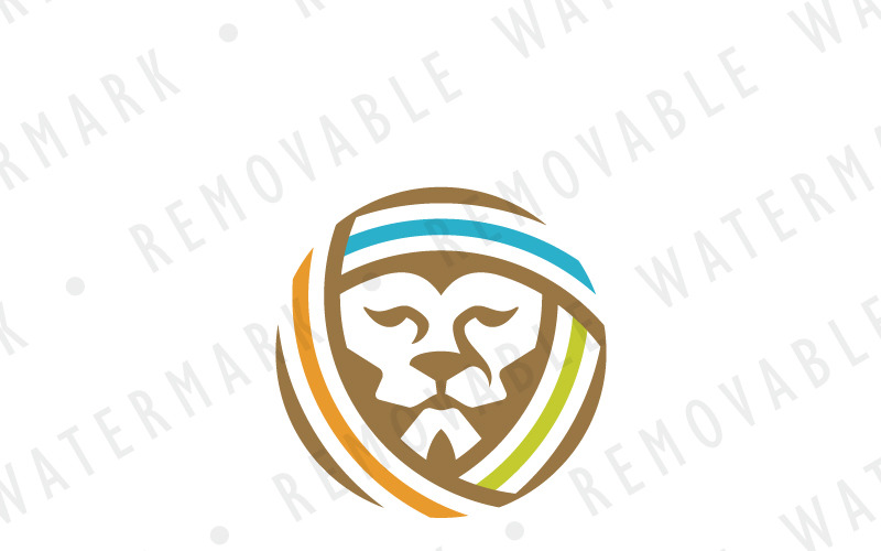 Download Шаблон логотипа "Lion Fabrics Logo Template" / Lion Fabrics Logo Template - Шаблон логотипа на тему графика globe sphere lion strength africa textile fiber wool fabric cocoon fashion consulting logo design template synergy insurance security trade sync