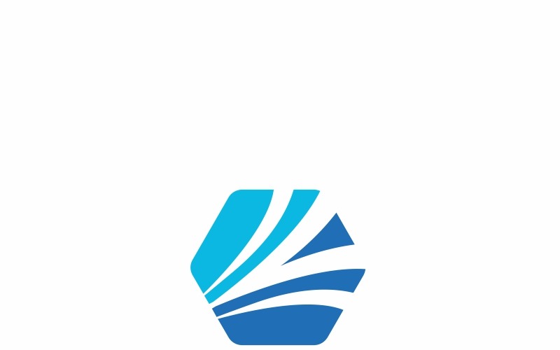 Hexatex Hexagon Tech Logo Vorlage