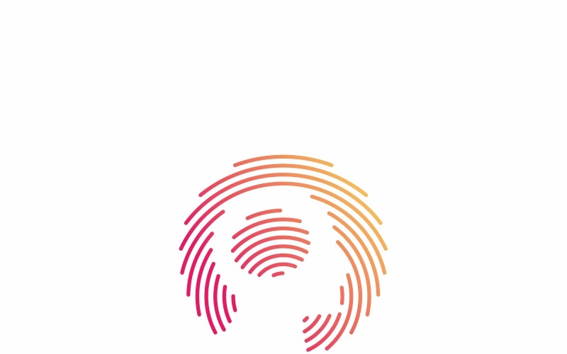 Kopf-Scan-Logo-Vorlage