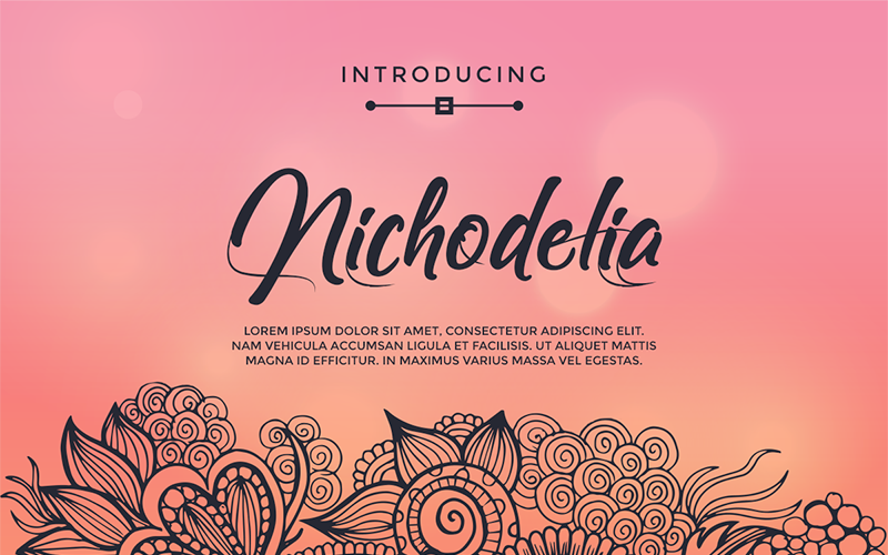 Nichodelia Pack-lettertype