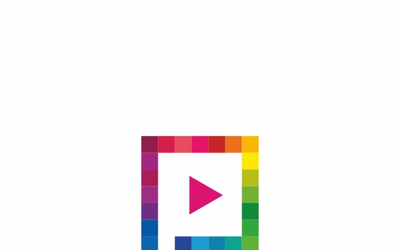 Download Шаблон логотипа "Play Move P Letter Logo Template" / Play Move P Letter Logo Template - Шаблон логотипа на тему графика agency app broadcasting communication creative digital entertainment game gamer interactive internet logo media multimedia music online play button player radio