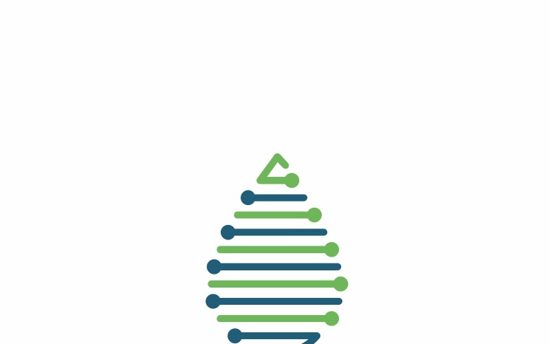 Download Шаблон логотипа "Water Tech Logo Template" / Water Tech Logo Template - Шаблон логотипа на тему графика aqua sea aquatic beach blue color curl creative development diamond drop digital eco business hi tech human protect hand internet