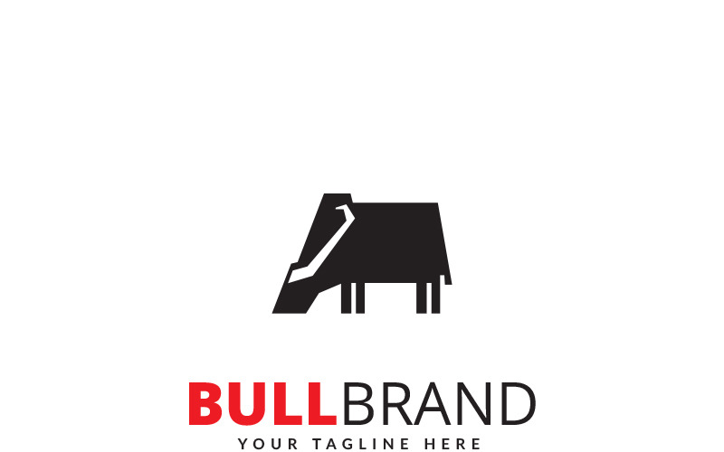 Download Шаблон логотипа "Bull Brand - Logo Template" / Bull Brand - Logo Template - Шаблон логотипа на тему графика all logo automobile awesome blue brand car color company corporate creative design cube templates free geek home icon product media