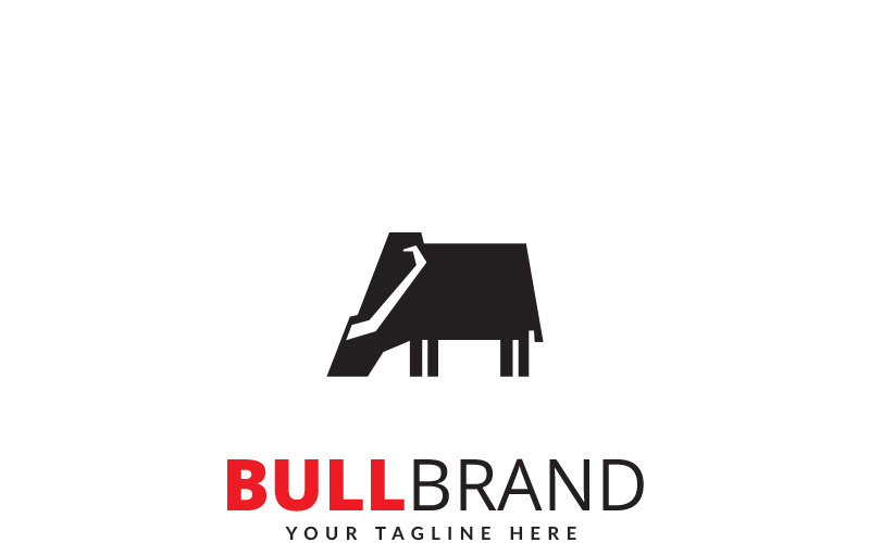 Bull Brand - Plantilla de logotipo