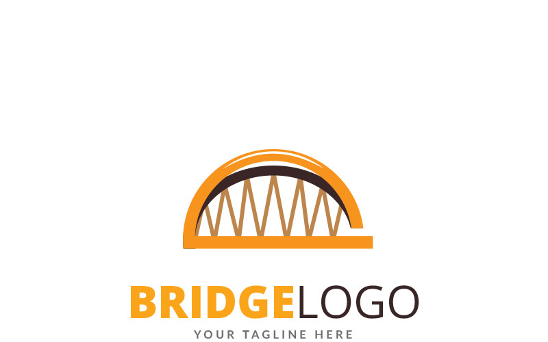 Міст - шаблон логотипу