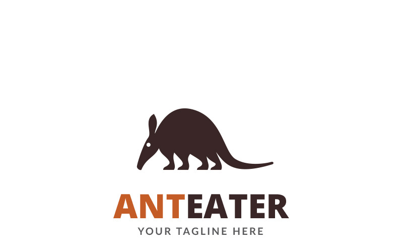 Plantilla de logotipo de Ant Eater