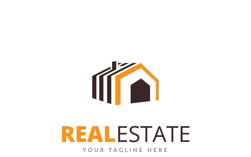 Real Estate Creative Logo Template #69051 - TemplateMonster