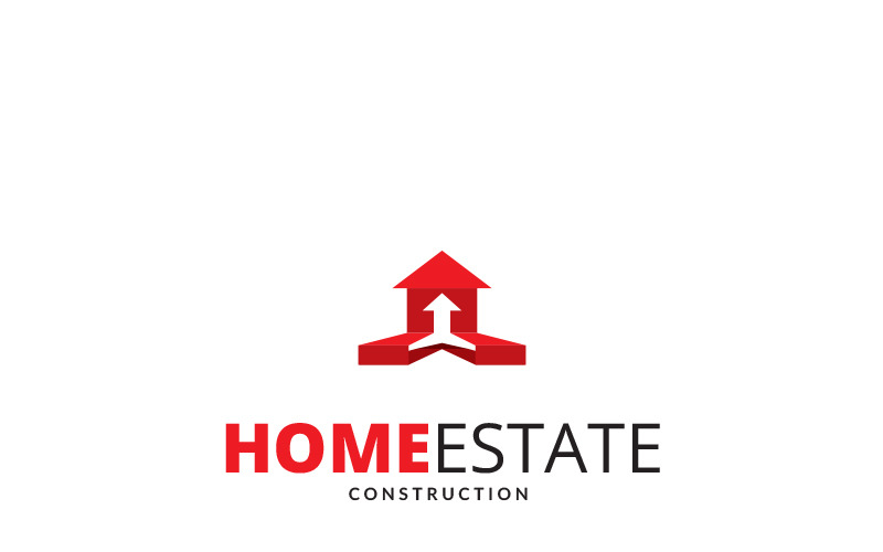 Шаблон логотипа Home Estate