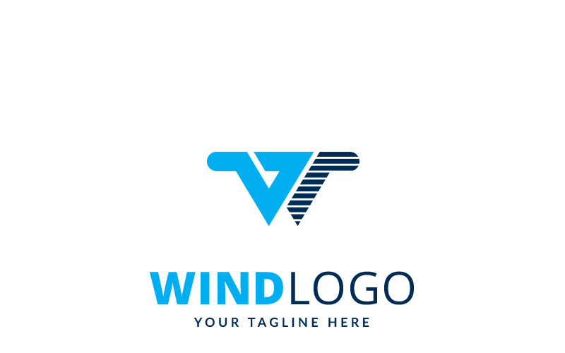 Download Шаблон логотипа "Wind W letter Logo Template" / Wind W letter Logo Template - Шаблон логотипа на тему графика abstract agency apps brand business clean color colorful company consulting corporate creative design exclusive identity letter logistic media modern professional