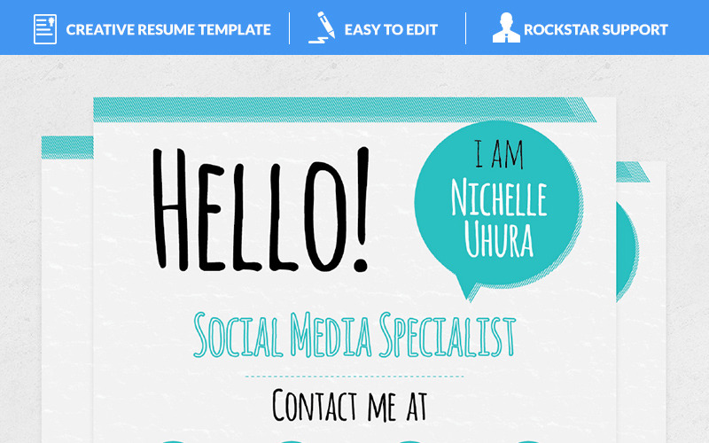 Download Резюме "Berenices Resume Template" / Berenices Resume Template - Резюме на тему графика teacher resume word editable style design curriculum vitae cv template resumes format modern professional resumeundefined