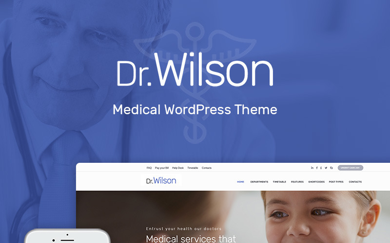 Doctor Wilson - Tema de WordPress