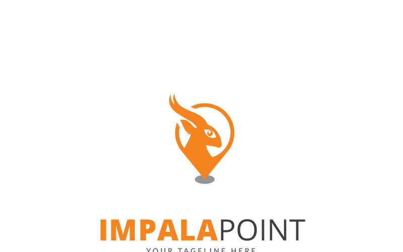 Download Шаблон логотипа "Impala Point Logo Template" / Impala Point Logo Template - Шаблон логотипа на тему графика impala point acacia africa african animals background cartoon cloudscape environment gazelle giraffe grass impala kenya kilimanjaro landmark landscape mountain national