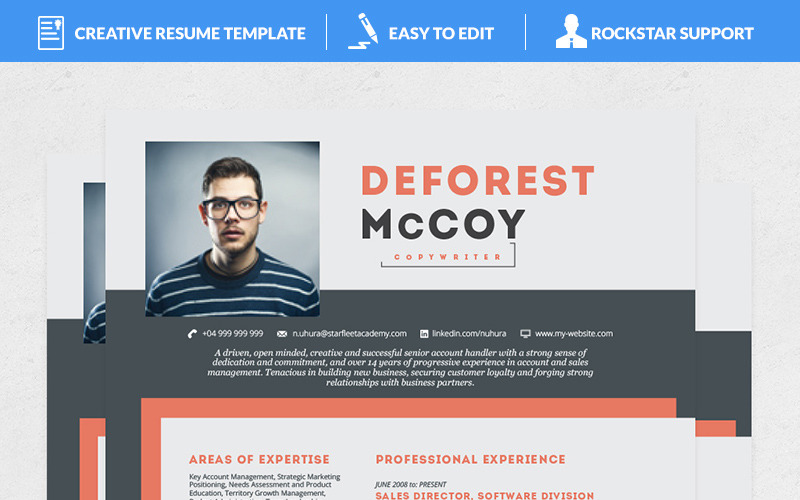 Download Резюме "Kraz Resume Template" / Kraz Resume Template - Резюме на тему графика teacher resume word editable style design curriculum vitae cv template resumes format modern professional resumeundefined