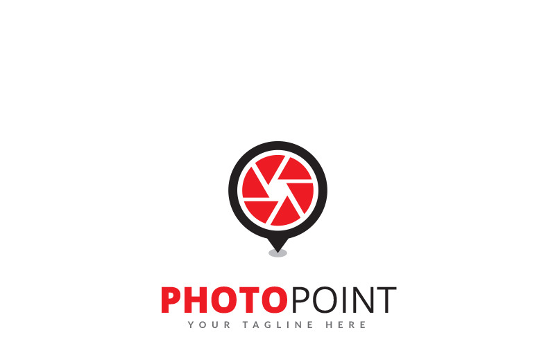 Download Шаблон логотипа "Photo Point Logo Template" / Photo Point Logo Template - Шаблон логотипа на тему графика app application blur brand camera creative lens location mark modern photo equipment photo point logo processing store studio photographer pin