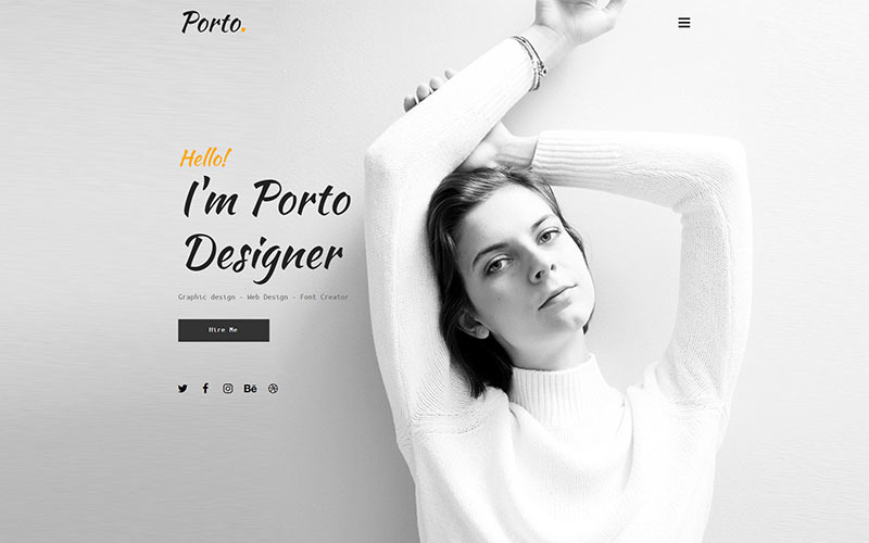 Porto - Personal Сreative Muse Template