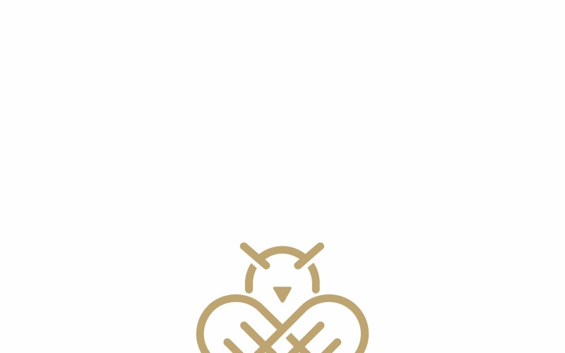 Download Шаблон логотипа "Owl Bird Logo Template" / Owl Bird Logo Template - Шаблон логотипа на тему графика abstract animal blog company cool corporate creative elegant entertainment media memorable owl simple start up studio technology web website app