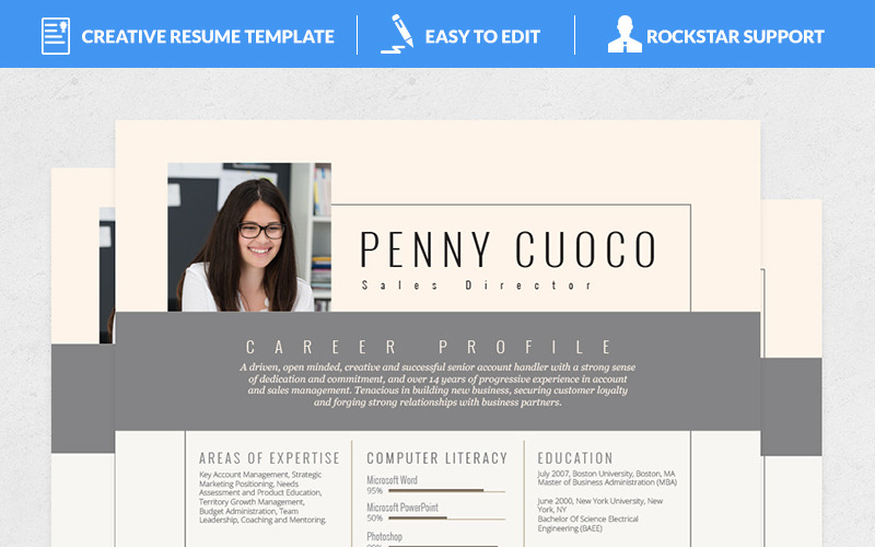Sirius Resume Template