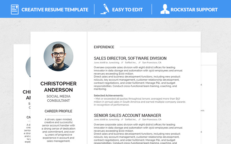 Download Резюме "Synnove Resume Template" / Synnove Resume Template - Резюме на тему графика teacher resume word editable style design curriculum vitae cv template resumes format modern professional resumeundefined