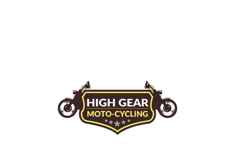 Modèle de logo High Gear
