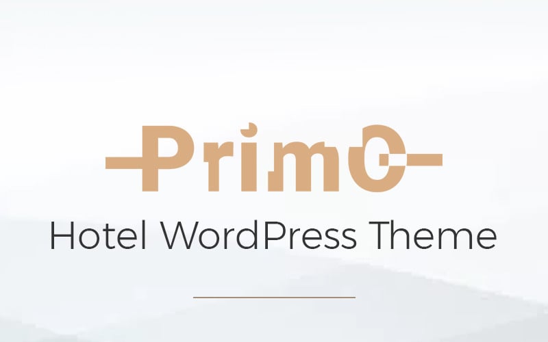 Primo - Thème WordPress Elementor pour hôtel