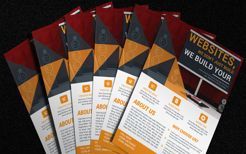 Financial Advisor Flyer - Corporate Identity Template