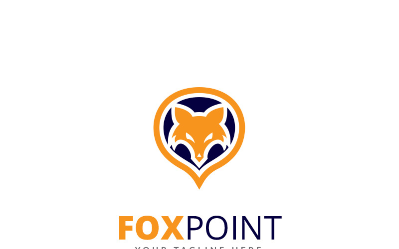 Download Шаблон логотипа "Fox Point Logo Template" / Fox Point Logo Template - Шаблон логотипа на тему графика fox location point area agency animal balance business cmyk company corporation creative entertainment eps fauna fox foxis golden graphic grey
