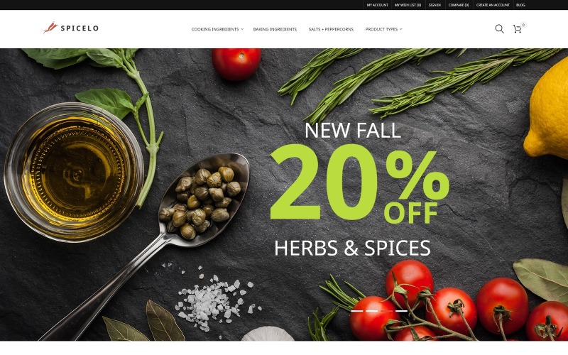 amp spice shop magento тема