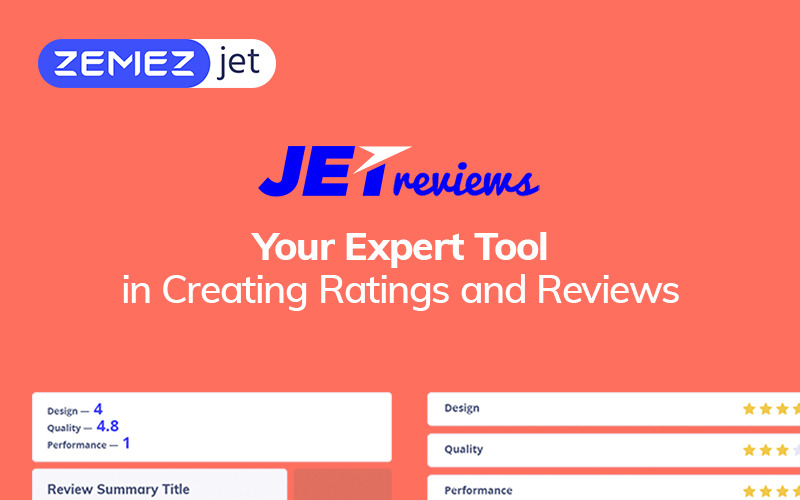 JetReviews v2.0.2 – Reviews Widget for Elementor