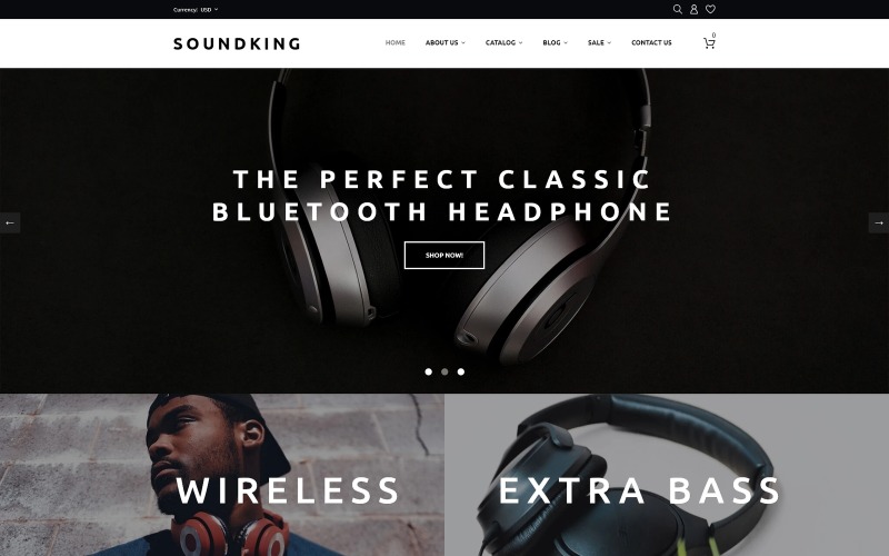 Soundking - Electronics Online Shopify Theme