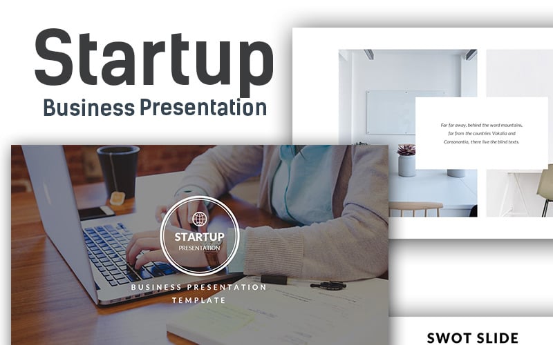 Start PowerPoint-mall för företagspresentation