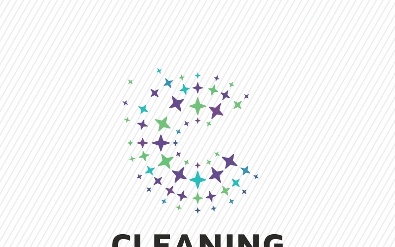 Download Шаблон логотипа "Cleaning C Letter Logo Template" / Cleaning C Letter Logo Template - Шаблон логотипа на тему графика blue c letter clean cleaning drop water profesional simple versatile droplet eco logo environment flora fresh green home house leaf