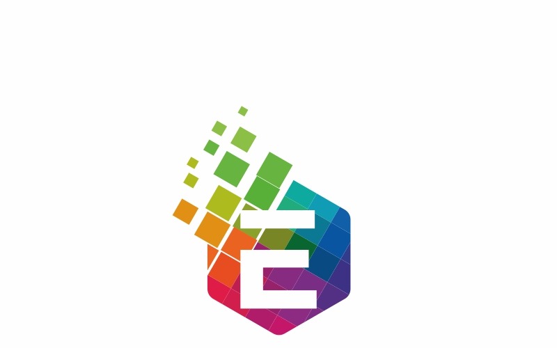 Expertex E Letter Logo Template