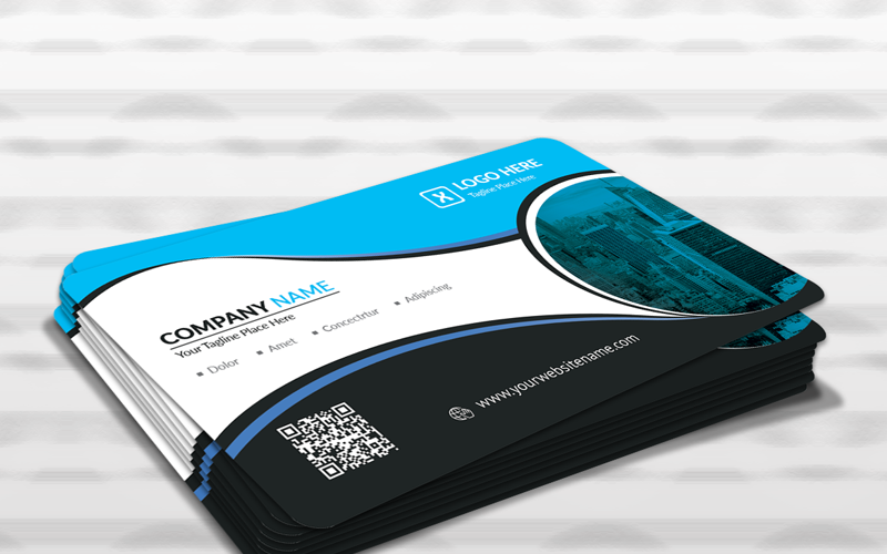 Tarjeta de visita personal de Jason Jon - Plantilla de identidad corporativa