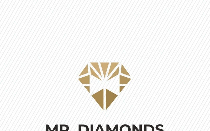 Mr Diamonds Logo sjabloon