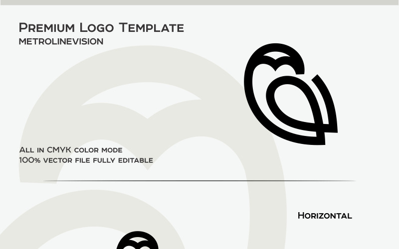 Download Шаблон логотипа "Outline Owl Logo Template" / Outline Owl Logo Template - Шаблон логотипа на тему графика business childcare children company happy logo owl resizable school abstract animal blog cool corporate creative elegant entertainment media memorable simple