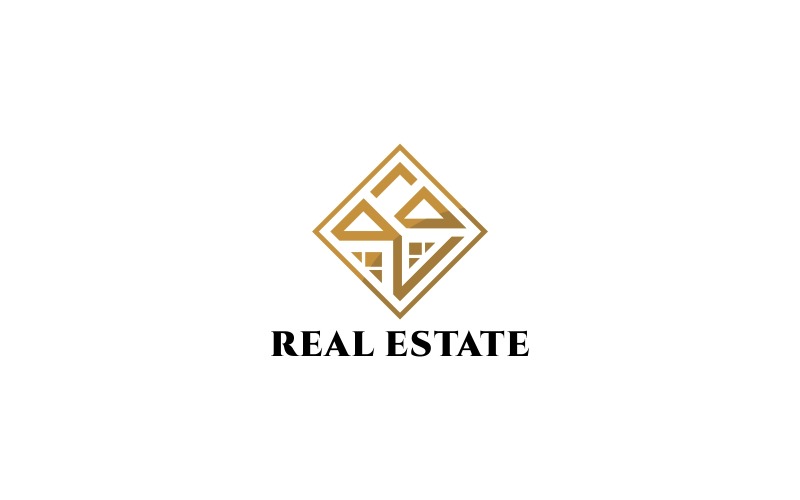 Download Шаблон логотипа "Real Estate Logo Template" / Real Estate Logo Template - Шаблон логотипа на тему графика agency brand build building construction corporate empire estate group home house housing insurance lease logotype properties real reality sale villa,build,building,city,construction,corporat