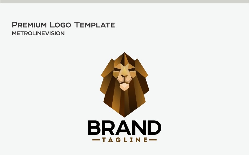 Download Шаблон логотипа "Lion Head Logo Template" / Lion Head Logo Template - Шаблон логотипа на тему графика animal animal logo branding club company elegant head jungle king lion logo vector luxury power royal sport strength strong