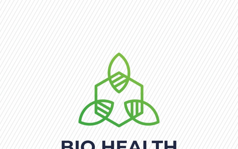 Download Шаблон логотипа "Bio Health DNA Logo Template" / Bio Health DNA Logo Template - Шаблон логотипа на тему графика analysis dna bio genetic medical branding dna logo repair strand energy evolution gene genome green growth health helix human lab