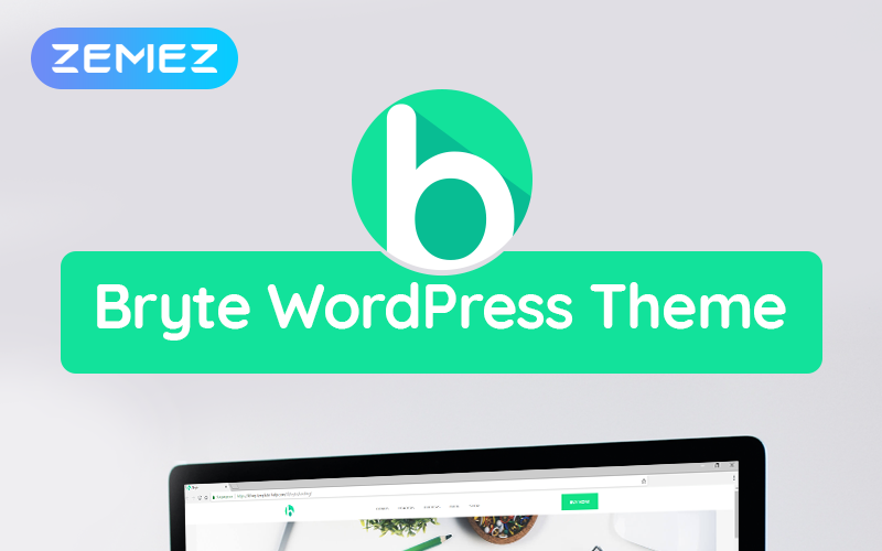 Bryte - многоцелевая тема WordPress Elementor для творчества и бизнеса