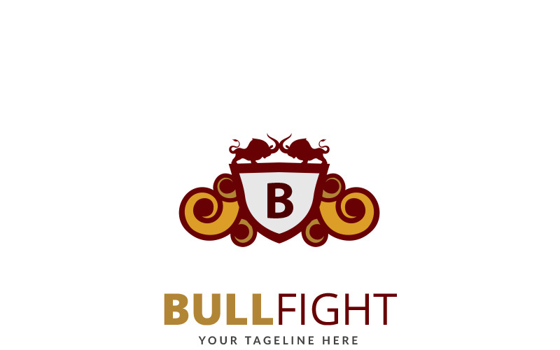 Download Шаблон логотипа "Bull Fight Logo Template" / Bull Fight Logo Template - Шаблон логотипа на тему графика agency angry animal zoo app application auto express bison black point branding brand buffalo bull attack logo club cool damage