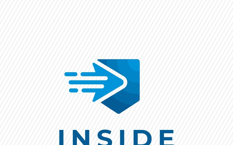 Download Шаблон логотипа "Inside Logo Template" / Inside Logo Template - Шаблон логотипа на тему графика abstract arrow brainstorm colorful control controller corporate creation creative data dimension direct direction game gaming media multimedia network photograph point