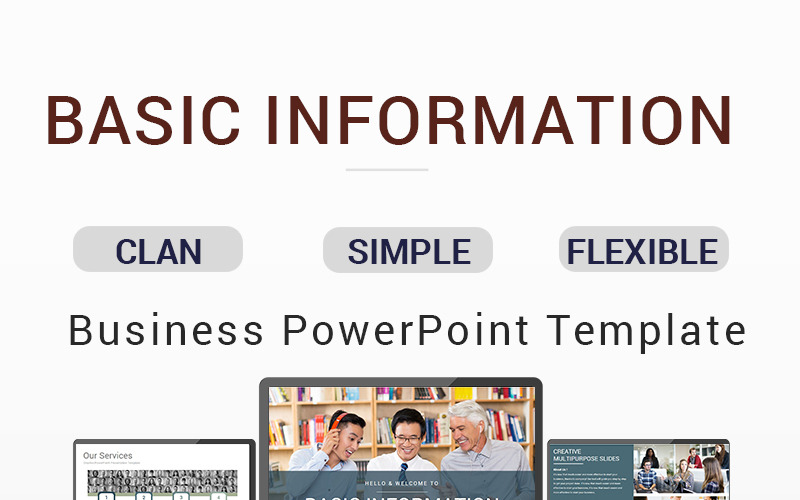 基本信息PowerPoint模板