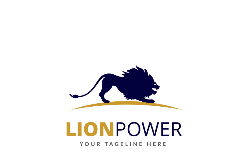 Download Шаблон логотипа "Lion Power Logo Template" / Lion Power Logo Template - Шаблон логотипа на тему графика animal logo arts bank banking consulting crown design finance financial gold head helpful insurance king leo lion luxury marketing power