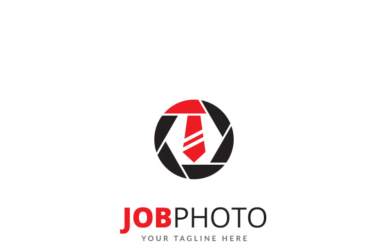 Download Шаблон логотипа "Photo Job Logo Template" / Photo Job Logo Template - Шаблон логотипа на тему графика app application blog brand branding briefcase camera case doc docs file files folio identity job jobs logo logotype office photo