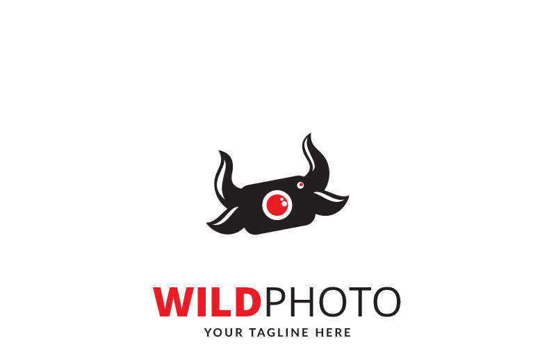 Download Шаблон логотипа "Wild Photo Logo Template" / Wild Photo Logo Template - Шаблон логотипа на тему графика adventure animal camera digital film gallery high resolution image jungle lens media modern photo photograph photographer photographic photography portfolio professional