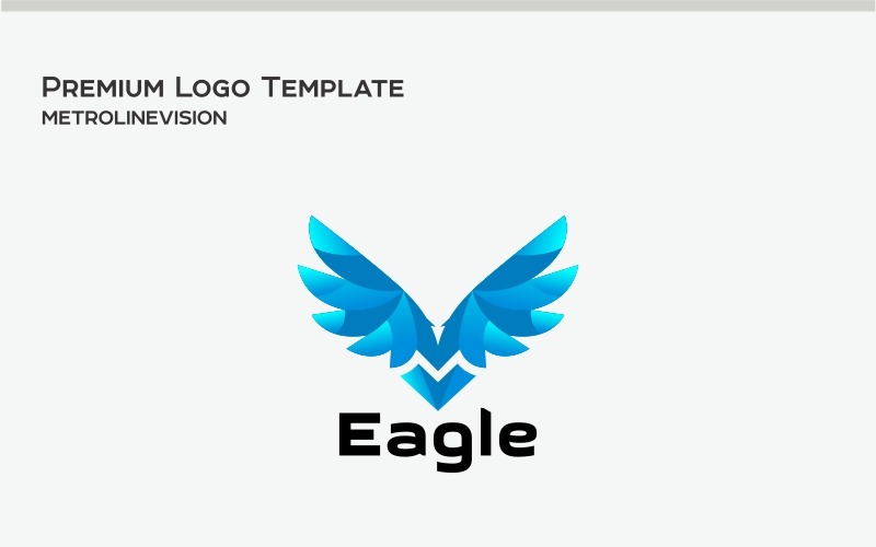 Download Шаблон логотипа "Eagle Logo Template" / Eagle Logo Template - Шаблон логотипа на тему графика consulting control crest determination dominance eagle logo fearless flight freedom guardianship leader leadership phoenix polygons powerful protection skill strength technology