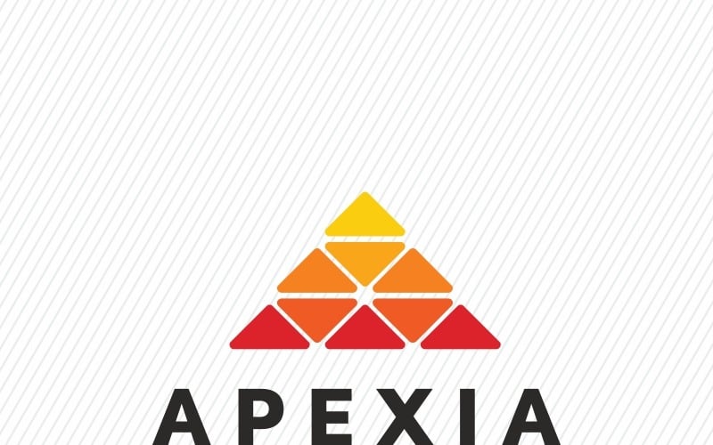 Modèle de logo Apexia